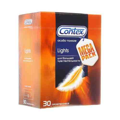 Презервативы Contex Lights, презерватив, особо тонкие, 30 шт.