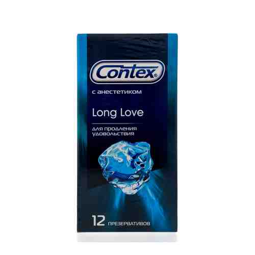 Презервативы Contex Long Love, презерватив, 12 шт.