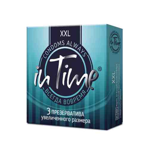 Презервативы In Time XXL увеличенного размера, презерватив, 3 шт.