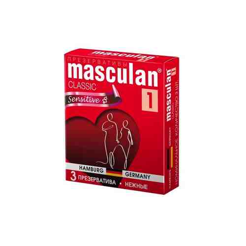 Презервативы Masculan Classic 1 Нежные, 3 шт.