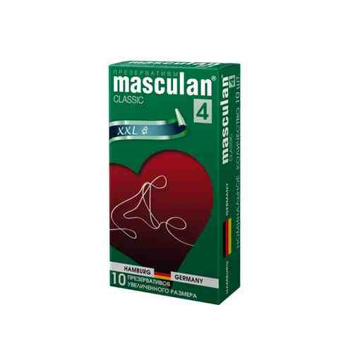Презервативы Masculan Classic 4, презерватив, увеличенного размера, 10 шт.