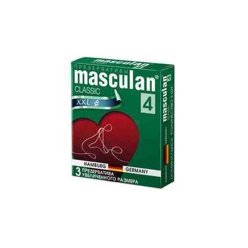 Презервативы Masculan Classic 4, презерватив, увеличенного размера, 3 шт.