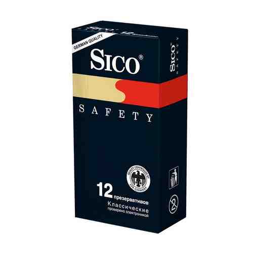 Презервативы Sico Safety, презерватив, 12 шт.