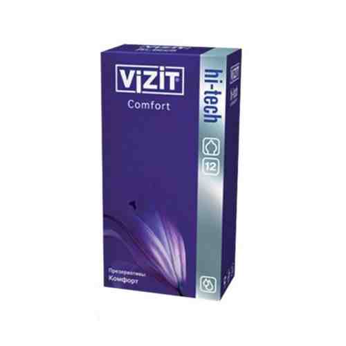 Презервативы Vizit Hi-Tech Comfort, презерватив, 12 шт.