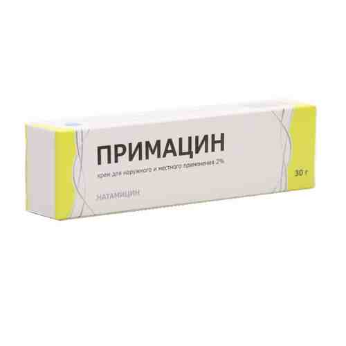 Примацин, 2%, крем для наружного применения, 30 г, 1 шт.