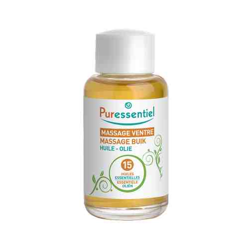 Puressentiel Комплекс масел для массажа 15 эфирных масел, эфирное масло, для массажа живота, 50 мл, 1 шт.