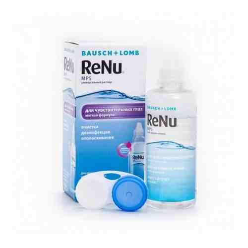 ReNu MPS для чувствительных глаз, раствор для обработки и хранения мягких контактных линз, 120 мл, 1 шт.
