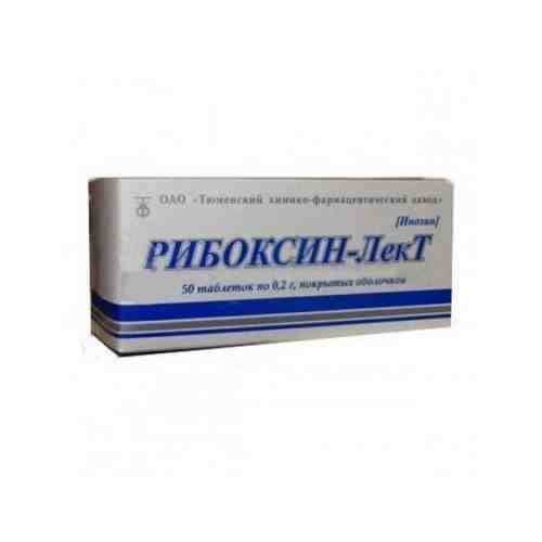 Рибоксин-ЛекТ, 200 мг, таблетки, покрытые оболочкой, 50 шт.