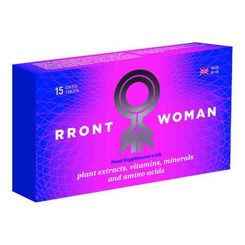 Rront Woman Витаминно-минеральный комплекс для женщин, таблетки, 15 шт.