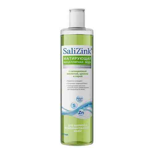 Salizink Вода мицелярная матирующая, мицеллярная вода, для жирной и комбинированной кожи, 315 мл, 1 шт.