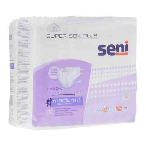 Seni Super Plus Подгузники для взрослых, Medium M (2), 75-110 см, 10 шт.