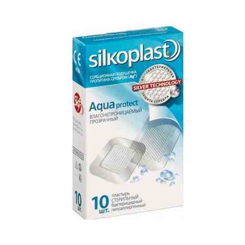 Silkoplast Aquaprotect пластырь с содержанием серебра, пластырь в комплекте, 10 шт.