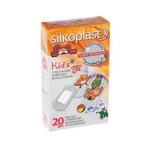 Silkoplast Kids пластырь с содержанием серебра, пластырь для детей, 20 шт.