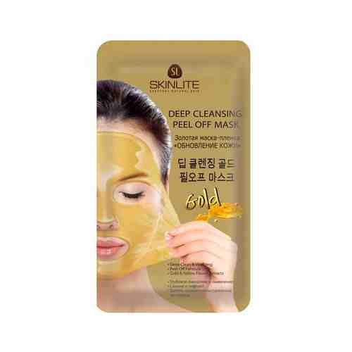 Skinlite маска-пленка золотая обновление кожи, 15 мл, 1 шт.