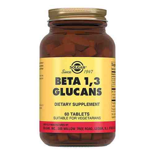 Solgar Бета-глюканы 1,3, таблетки, 60 шт.