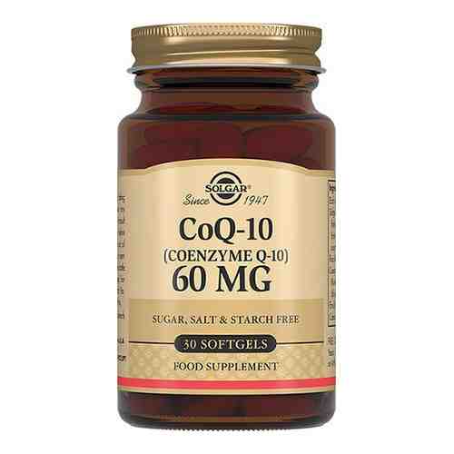Solgar Коэнзим Q10-60 мг, капсулы, 30 шт.