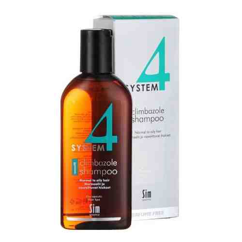 System 4 Терапевтический шампунь №1 для нормальной и склонной к жирности кожи головы, шампунь, 215 мл, 1 шт.
