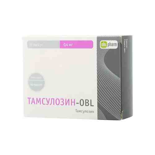 Тамсулозин-OBL, 0.4 мг, капсулы с модифицированным высвобождением, 30 шт.