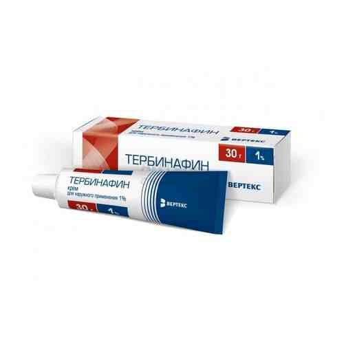 Тербинафин, 1%, крем для наружного применения, 30 г, 1 шт.