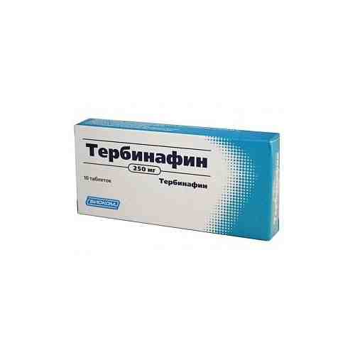Тербинафин, 250 мг, таблетки, 10 шт.