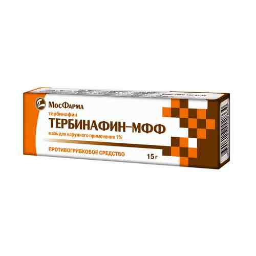 Тербинафин-МФФ, 1%, мазь для наружного применения, 15 г, 1 шт.