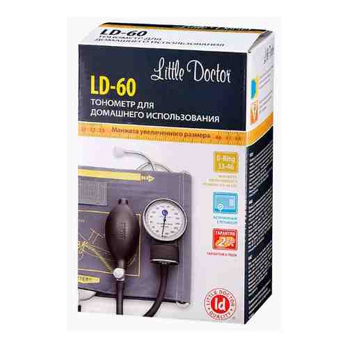 Тонометр механический Little Doctor LD-60, манжета 33-46 см, 1 шт.