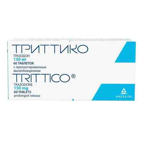 Триттико, 150 мг, таблетки с пролонгированным высвобождением, 60 шт.