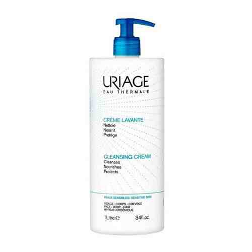 Uriage Lavante Очищающий крем, крем моющий, для чувствительной кожи новорожденных, детей и взрослых, 1 л, 1 шт.