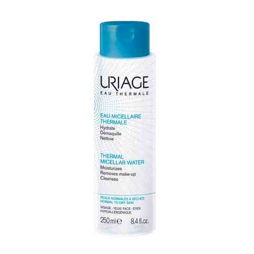 Uriage Очищающая мицеллярная вода, для нормальной и сухой кожи, 250 мл, 1 шт.