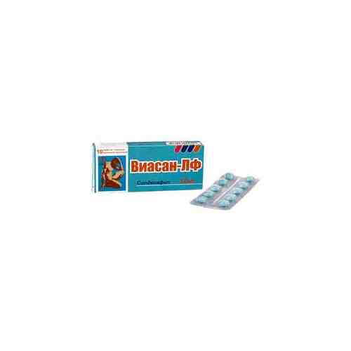 Виасан-ЛФ, 50 мг, таблетки, покрытые пленочной оболочкой, 10 шт.