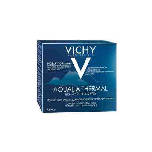 Vichy Aqualia Thermal крем-гель СПА ночной восстанавливающий, крем для лица, 75 мл, 1 шт.