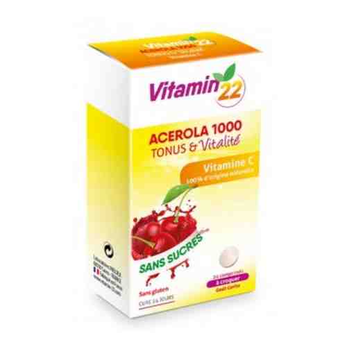 Vitamin 22 Acerola витамин C, таблетки для рассасывания, 2 г, 24 шт.