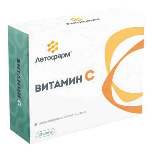 Витамин C Летофарм, 800 мг, капсулы, 30 шт.