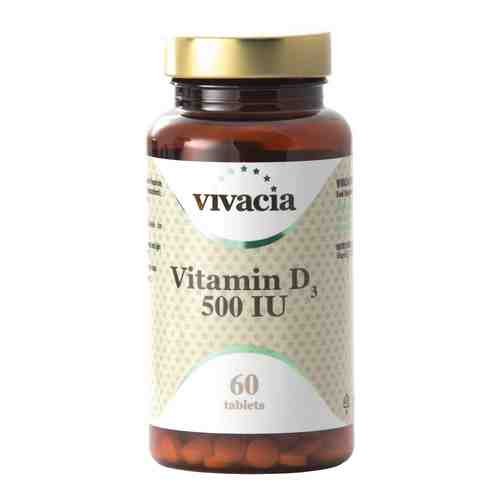 Vivacia Витамин Д3, 500 МЕ, таблетки, 60 шт.
