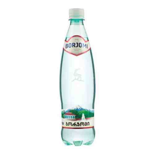 Вода минеральная Боржоми, лечебно-столовая газированная, в пластиковой бутылке, 0.75 л, 1 шт.