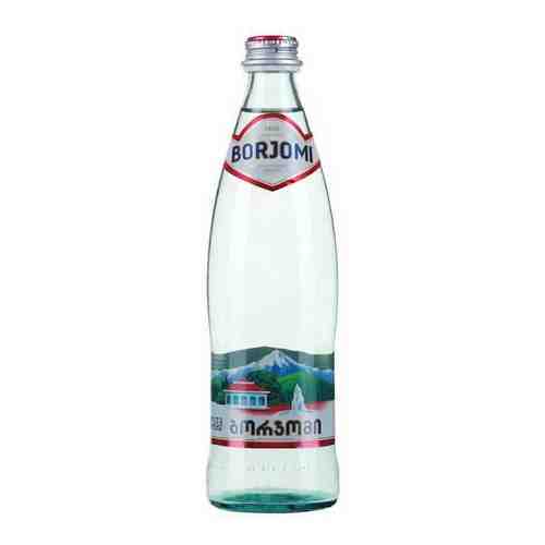 Вода минеральная Боржоми, лечебно-столовая газированная, в стеклянной бутылке, 0.33 л, 1 шт.