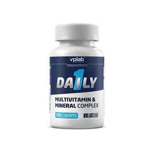 VPLab Daily 1 витаминно-минеральный комплекс, каплеты, покрытые оболочкой, витамины + минералы, 100 шт.