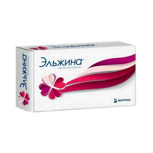 Эльжина, таблетки вагинальные, 6 шт.