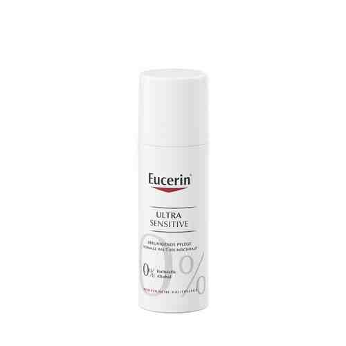 Eucerin ultrasensitive Крем успокаивающий, крем для лица, для нормальной и комбинированной кожи, 50 мл, 1 шт.