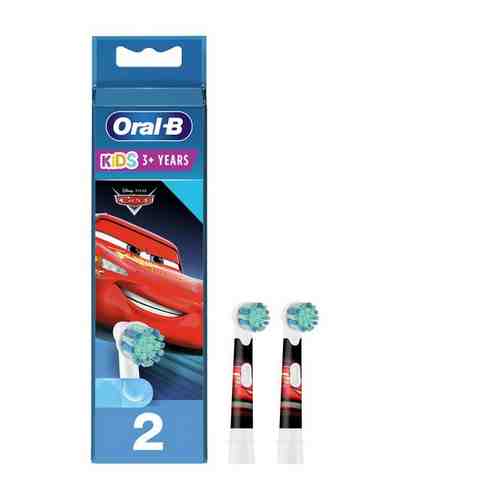 Насадки для электрической зубной щетки Oral-B Cars, 2 шт.
