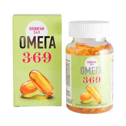 Олевигам Омега 3-6-9, 1400 мг, капсулы, 90 шт.
