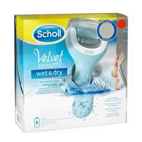 Scholl Velvet Smooth Wet&Dry электрическая роликовая водонепроницаемая пилка, 1 шт.