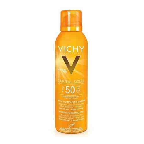 Vichy Capital Ideal Soleil Спрей-вуаль увлажняющий SPF50, 200 мл, 1 шт.