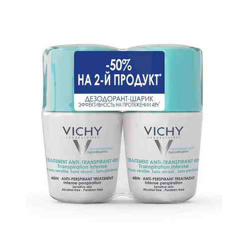 Vichy Deodorants дезодорант регулирующий 48 ч, део-ролик, 50 мл, 2 шт.